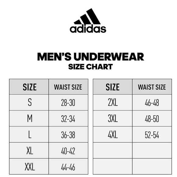 Adidas 🆕 Big & Tall 2XL 3 pack performance boxer briefs - Picture 8 of 9